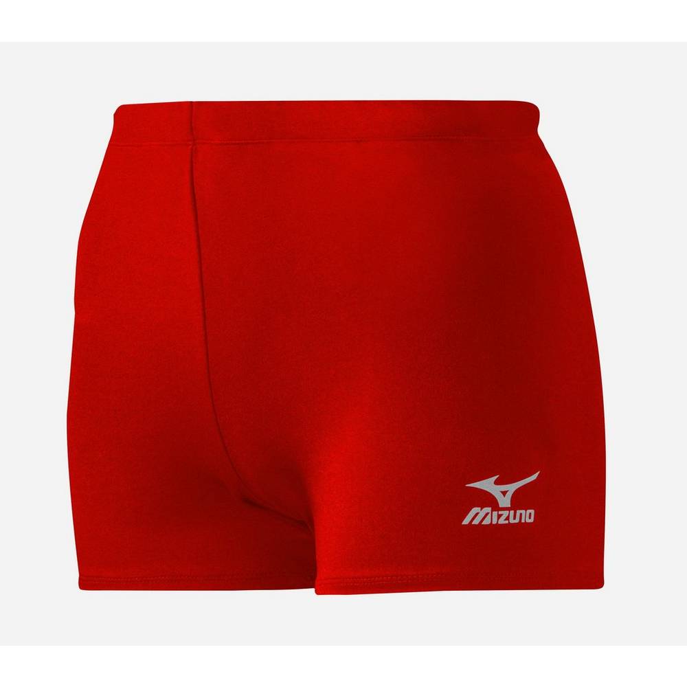 Pantaloncini Mizuno Pallavolo Vortex Hybrid Donna - Rosse - 29173-ZXUW